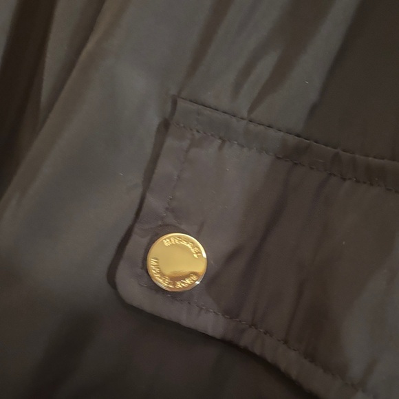 Michael Kors Navy Utility Jacket with Gold Details - Picture 3 of 14